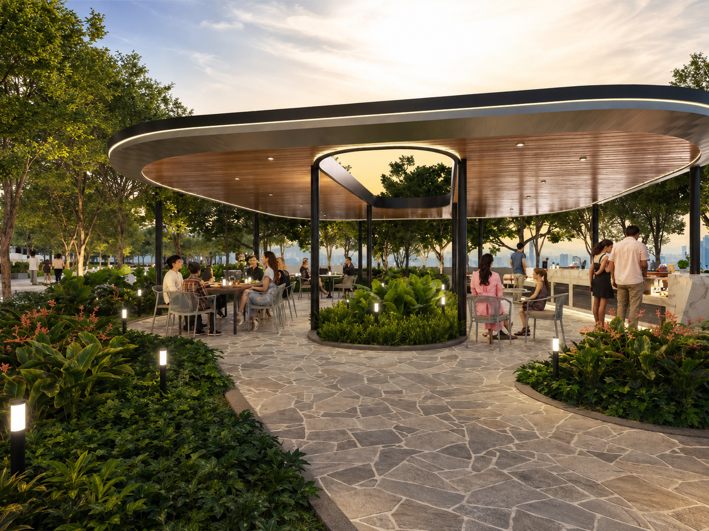 Artist's impression: Event Pavilion