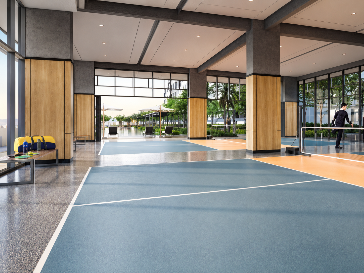 Artist's impression: Sports Court & Recreation